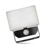 LED-es reflektor TAMBO mozgásérzékelővel, 10 W, 1000 lm, fekete (ZS2912)