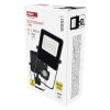 EMOS ZS2913 VISIO mozgásérzékelős LED reflektor 10W, 1500lm, fekete, természetes fehér