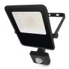 EMOS ZS2933 VISIO mozgásérzékelős LED reflektor, 30W, 4500lm, fekete, természetes fehér