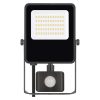 EMOS ZS2933 VISIO mozgásérzékelős LED reflektor, 30W, 4500lm, fekete, természetes fehér