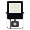 EMOS ZS2943 VISIO mozgásérzékelős LED reflektor, 50W, 7500lm, fekete, természetes fehér