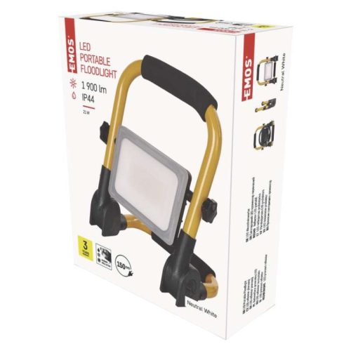 Emos ZS3322 ILIO LED reflektor szerelőlámpa, 21W 1900 lm, IP44, természetes fehér