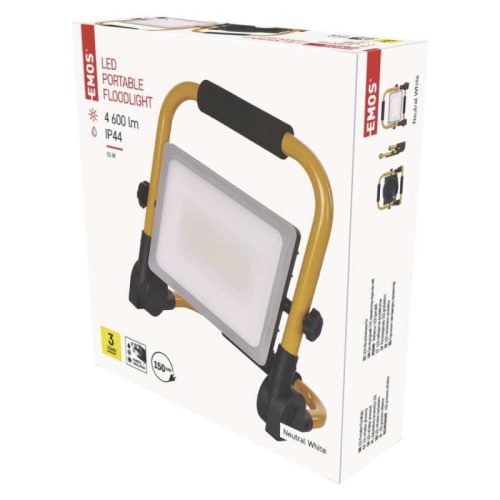 Emos ZS3342 ILIO LED reflektor szerelőlámpa 51W 4600 lm, IP44, természetes fehér