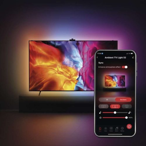 GoSmart Ambient LED RGB világítás TV-hez 55“ (139 cm) (ZTV55)