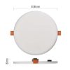 EMOS LED panel VIXXObeépíthető 19W 1700lm IP65 természetes fehér (ZV1152)
