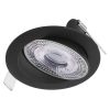 LED reflektor GERI fekete, kerek, 6,5W CCT (ZV1161)