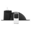 LED reflektor GERI fekete, kerek, 6,5W CCT (ZV1161)