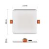 EMOS LED panel VIXXO beépíthető 10W 900lm IP65 természetes fehér (ZV2132)
