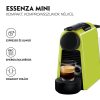 Delonghi EN85.L Essenza Mini Nespresso kapszulás kávéfőző, 1150Watt, 19bar, 0.6literes tartály, zöld