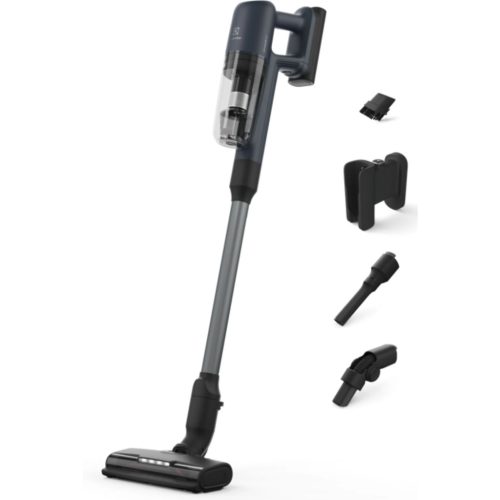 Electrolux EP71UB14DB Ultimate 700 vezeték nélküli álló porszívó, 95Watt, 4000mAh akku, 80dB, kék