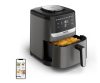 Tefal EY551HE0 Easy Fry Silence forrólevegős sütő, 5liter, 40 -220°C, 10program, sötétszürke