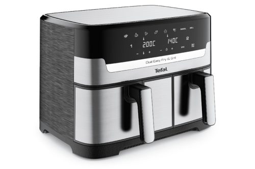 Tefal EY551HE0 Easy Fry Silence forrólevegős sütő, 5liter, 40 -220°C, 10program, sötétszürke