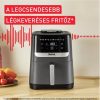 Tefal EY551HE0 Easy Fry Silence forrólevegős sütő, 5liter, 40 -220°C, 10program, sötétszürke
