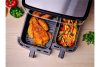 Tefal EY551HE0 Easy Fry Silence forrólevegős sütő, 5liter, 40 -220°C, 10program, sötétszürke