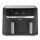 Tefal EY905B10 Dual Easy Fry & Grill forrólevegős sütő, dupla kosaras, 5.2 + 3.1lliter, 2700Watt, 8 program, fekete -inox