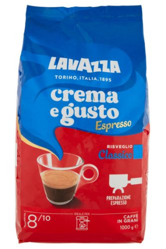 Lavazza Crema e Gusto Espresso Classico 1kg szemes kávé