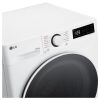 LG F4DR510S0W gőz mosó-szárítógép, 10/6 kg, 1400 rpm, Eco Hybrid, TurboWash 360, AI DD és WiFi, fehér