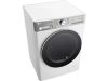 LG F4WR909P3W elöltöltős mosógép, 9kg, 1400rpm, gőz funkció, 71dB, Wi-Fi, fehér