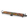 Nedis FCTE110EBK90 Teppanyaki asztali Grill, 1800Watt, 90x23cm sütőfelület