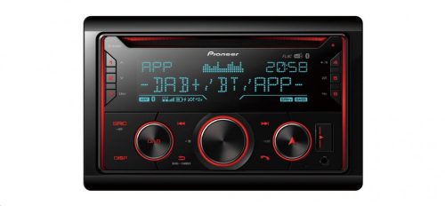 Pioneer FH-S820DAB CD-s autóhifi fejegység, 2DIN, Bluetooth, USB, AUX, 4 x50Watt