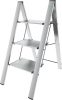 Colombo G300A03W Leonardo 2+1 fokos alumínium zsámoly, fellépő, ezüst