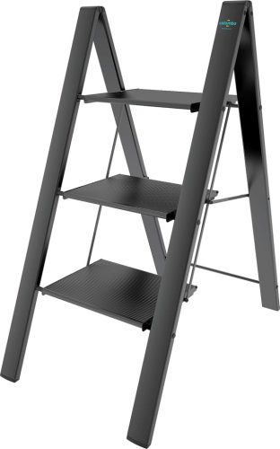 Colombo G300A03W Leonardo 2+1 fokos alumínium zsámoly, fellépő, fekete
