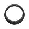 TESLA Ring G55 Okosgyűrű, 19,9 mm átmérő, 64 mm ujjkerület, Fekete, (Size 7)