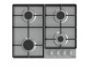 Gorenje G641EX beépíthető gáz főzőlap, nagy teljesítményű égőfej, egykezes gyújtás, inox