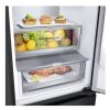 LG GBV5150DEP alulfagyasztós hűtőszekrény, 234/110liter, No Frost, DoorCooling, fekete
