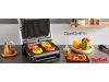 Tefal GC716D12 Optigrill+ kontaktgrill, 2000Watt, 6program, 4 hőmérséklet, 800 cm2-es grillezőfelület, inox
