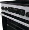 Gorenje GEC5C41SG kerámialapos tűzhely, 50cm, 70literes sütő, légkeverés, grill, 8.6kW, 300°C, inox