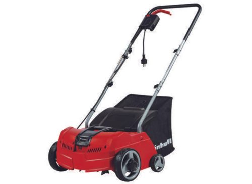 Einhell 3420520 elektromos gyeplazító/szellőztető, 1400Watt, 33cm munkaszélesség, 20késes, 28literes gyűjtőkosár