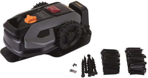 Riwall PRO RRM 500 APP - akkumulátoros robotfűnyíró 500 m2, Wi-Fi és Bluetooth vezérlési lehetőséggel