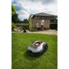 Riwall PRO RRM 950 APP Akkumulátoros okos robotfűnyíró, max.900m2, 20V, 5Ah akku, IPX5, 55dB