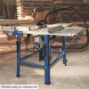 Scheppach TS 310 380V asztali körfűrész, 2800Watt, 2800rpm, 31.5cm-es fűrészlap, munkaasztal 80x55cm (4901305902)