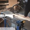 Scheppach TS 310 380V asztali körfűrész, 2800Watt, 2800rpm, 31.5cm-es fűrészlap, munkaasztal 80x55cm (4901305902)