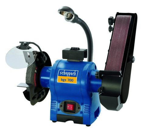 Scheppach BGS 700 kombinált csiszológép, 370Watt, 2850rpm (4903303901)
