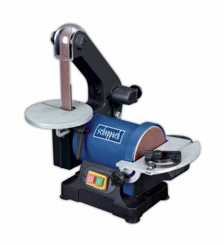 Scheppach BTS 700 szalag és tányéros csiszoló, 250Watt, 2850rpm (4903304901)