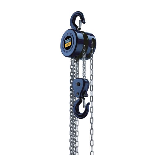 Scheppach CB 02 láncos csörlő-emelő, kézi, 2000kg, 3m emelés (4907402000)
