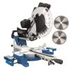 Scheppach HM 140 L asztali gérvágó körfűrész, 230V, 2000Watt, 3800rpm, 30.5cm-es fűrészlap (5901218901)