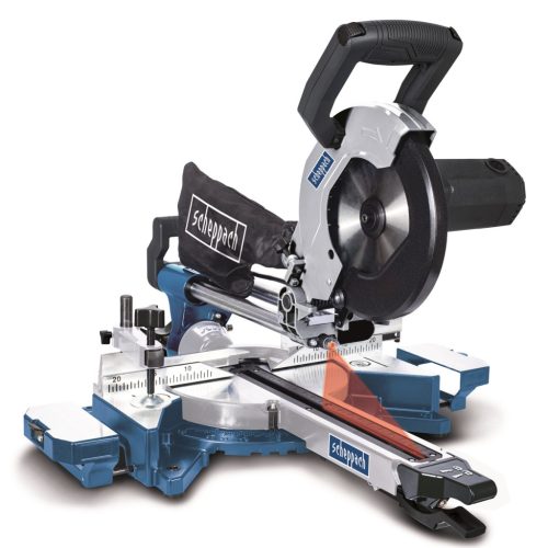 Scheppach HM 90 MP asztali gérvágó körfűrész, 230V, 1700Watt, 4500rpm, 21.6cm-es fűrészlap (5901219901)