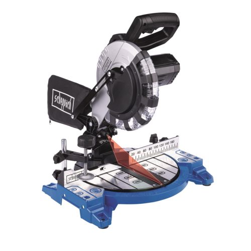 Scheppach HM 210 L asztali gérvágó körfűrész, 1500Watt, 4900rpm, 21cm-es fűrészlap (5901226901)