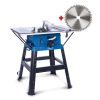 Scheppach HS 254 asztali körfűrész, 2200Watt, 5300rpm, 25.4cm-es fűrészlap, munkaasztal 94x63cm (5901326901)