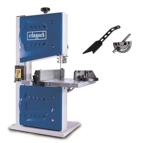 Scheppach HBS 25 szalagfűrész, 350Watt, vágómagasság max.8cm, vágási sebesség 880rpm (5901513901)
