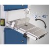 Scheppach HBS 261 szalagfűrész, 500Watt, vágómagasság max.12cm, vágási sebesség 660 /960rpm (5901505901)