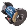 Scheppach SM 150 LB kettős köszörű, kefekorong, 15cm, 400Watt, 2850rpm (5903108901)