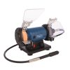 Scheppach HG 35 kettős köszörű-polírozó, flexidrive rendszer, 120Watt, max.11000rpm, tartozék készlet (5903112901)