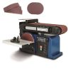 Scheppach BTS 900 szalag- és homlokcsiszoló, multifunkciós, 370Watt, 2980rpm (5903306901)