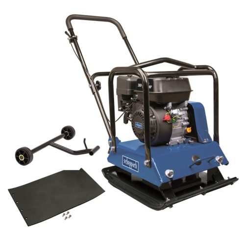 Scheppach HP 2200s lapvibrátor, benzinmotoros, 196cm3, 4.8kW, 25000N tömörítés, 4200rpm (5904612903)