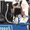 Scheppach HC 25 SI olajmentes csendes kompresszor, 1100Watt, 8bar, 24literes tartály (5906140901)